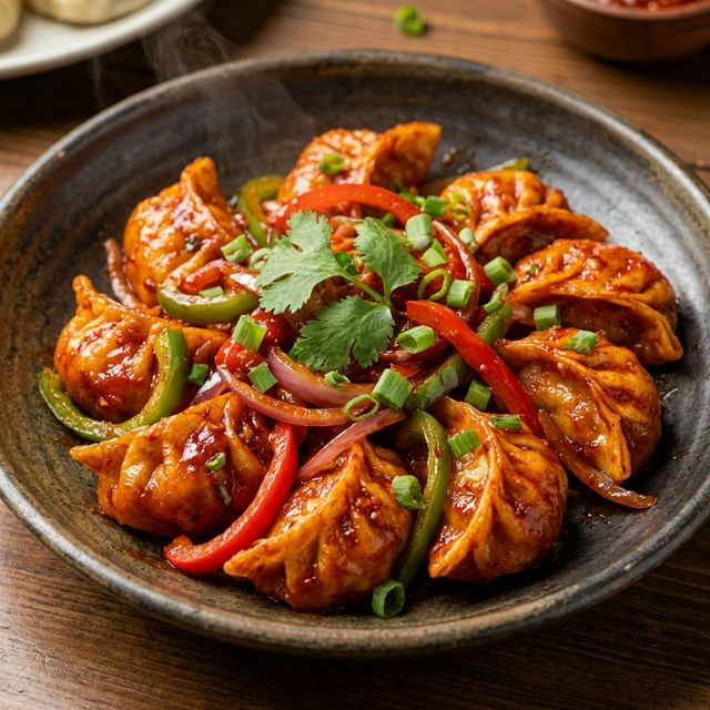 Chicken Chilli Momos