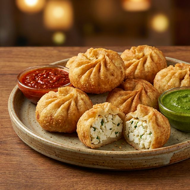 Paneer Fried Momos