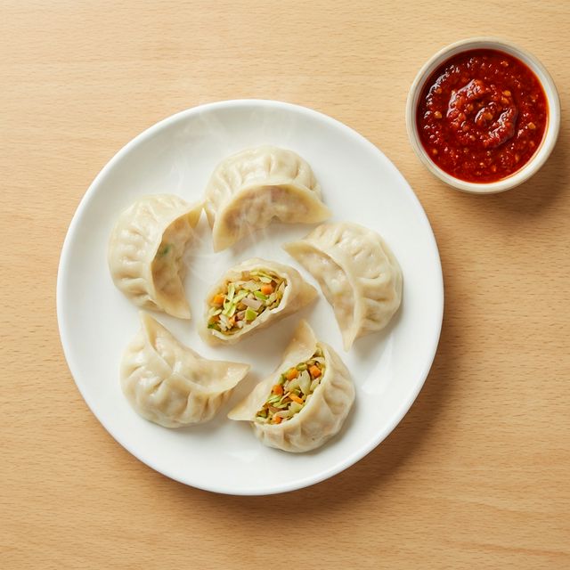 Veg Steam Momos